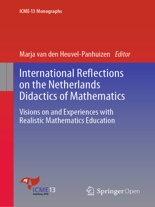 Title details for International Reflections on the Netherlands Didactics of Mathematics by Marja van den Heuvel-Panhuizen - Available